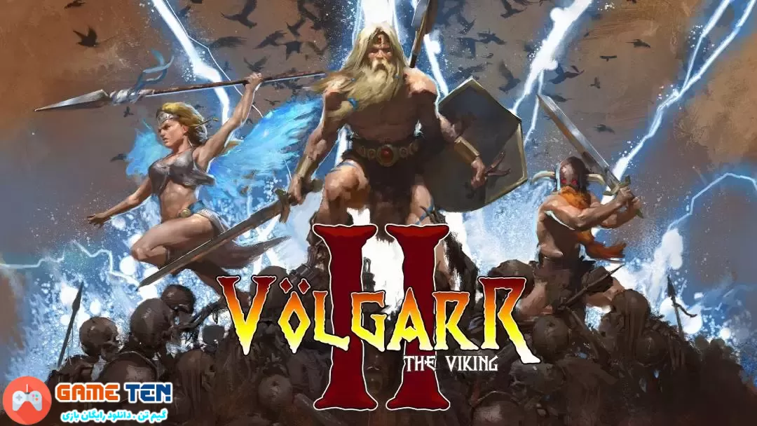 دانلود بازی کم حجم Volgarr the Viking II برای کامپیوتر